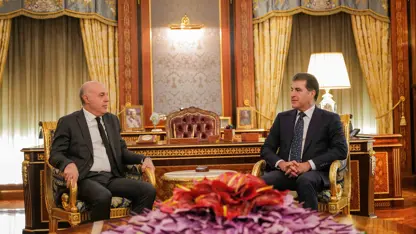 Neçirvan Barzani ile Ali Rıza Güney'den ilişkilerin geliştirilmesine vurgu
