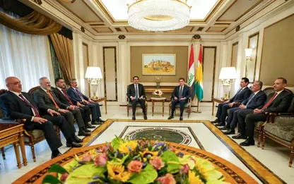 Neçirvan Barzani, Bağdat heyetini kabul etti: Seçimler ve mali haklar… 