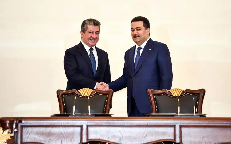 Başbakan Barzani ile Sudani petrol ihracını görüştü