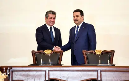 Başbakan Barzani ile Sudani petrol ihracını görüştü