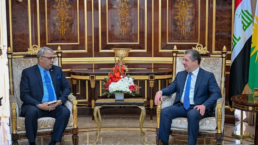 Mesrur Barzani'den Bangladeş'in yeni Irak Büyükelçisine tebrik