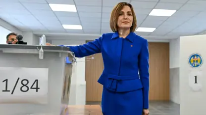 Moldova’da seçim: AB yanlısı Sandu’nun partisi önde