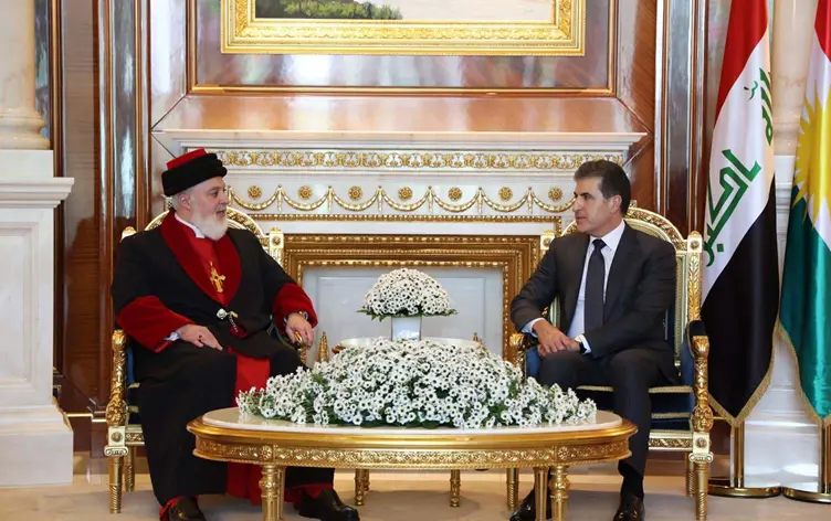 Neçirvan Barzani, Asuri Doğu Kilisesi Patriği ile görüştü
