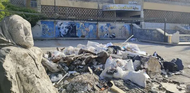 پەیکەرەکانی فاکەڵتی هونەرە جوانەکان لە شاری حەلەب تێکشکێنران