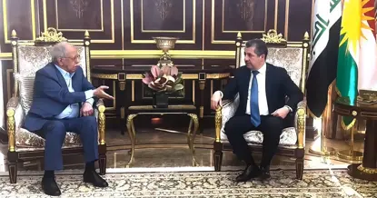 Mesrûr Barzanî bi Fexrî Kerîm re pirsgirêkên navbera Bexda-Hewlêrê gotûbêj kir
