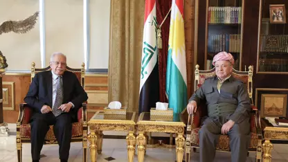 Başkan Barzani ve Fahri Kerim’i kabul etti 