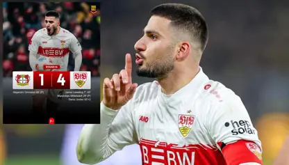 Futbolîstê Kurd Denîz Undav tofan li serê Leverkusenê rakir