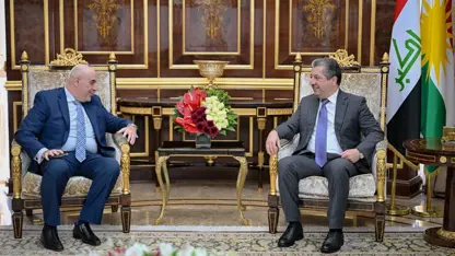 Mesrur ​​Barzani ve Mısır'ın Erbil Konsolosu görüştü