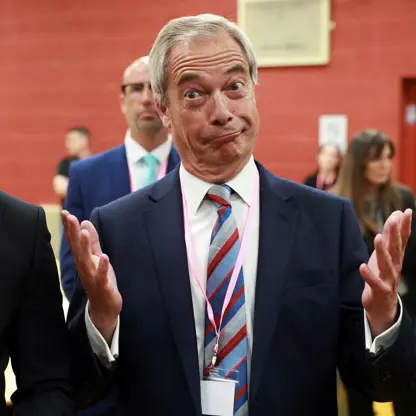 نایجل فاراژ : کاتی كەوتنی ڕژیمی ئێران و كۆتایی هەناردەکردنی تیرۆر هاتووە