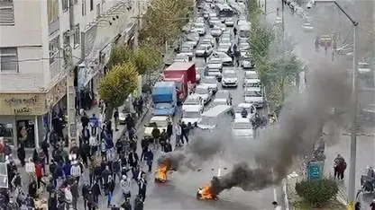 ڕێژیمی ئێران فڕۆکەی بێفڕۆکەوانی سەربازی لە دژی خۆپیشاندەران بەکار هێناوە