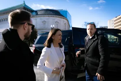 Beyaz Saray’da Machado–Trump görüşmesi