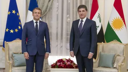 Neçirvan Barzani’den Macron’a Suriye mesajı: Kürtlerin hakları… 