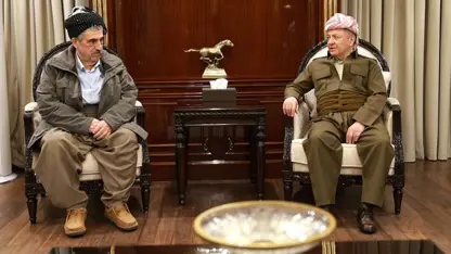 Serok Barzanî û Mihemedê Hacî Mehmûd civiyan