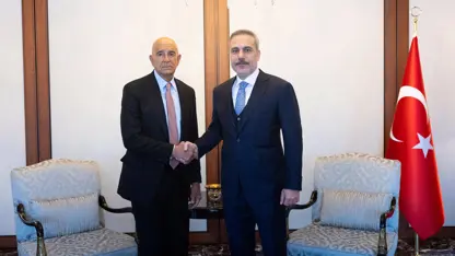 Hakan Fidan ve Tom Barrack bir araya geldi