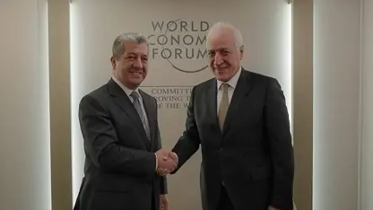 Mesrur Barzani, Ermenistan Cumhurbaşkanı ile görüştü