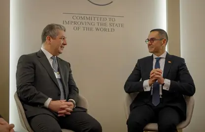 سەرۆکی حکوومەت لەگەڵ وەزیری وەبەرهێنان و بازرگانی میسر کۆبووەوە