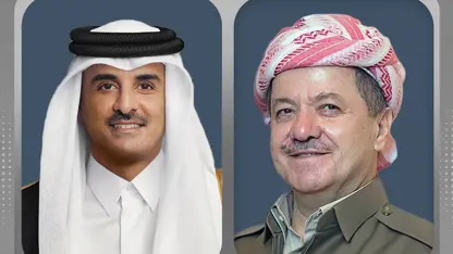 Mesud Barzani ve Katar Emiri: Suriye'de Kürt-Arap savaşının çıkmasına izin verilmemeli