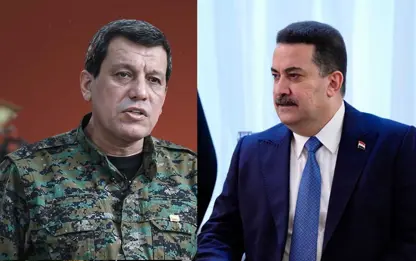 Sudani'den Mazlum Abdi'ye telefon