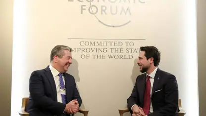 Mesrur Barzani, Ürdün Veliaht Prensi ile görüştü