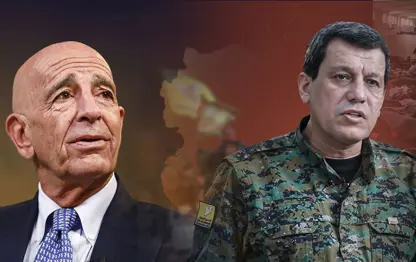 Tom Barrack, Mazlum Abdi ile görüştü