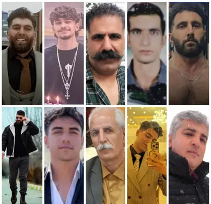 ناسنامەی دە هاووڵاتی دیکەی کورد کە لە ناڕەزایەتییەکانی بەفرانباردا بە دەستی هێزە چەکدارەکانی ئێران شەهید کراون