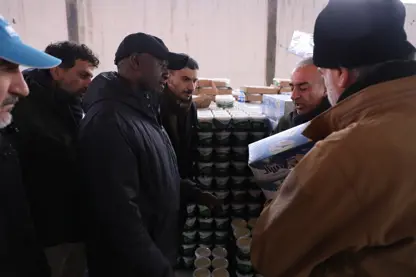 BM, BCF'nin yardım çalışmalarını takdirle karşıladı