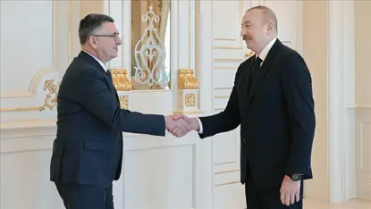 Aliyev, İsrail Dışişleri Bakanı Saar, Bakü’de görüştü 