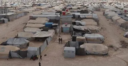 ئاسایش هەوڵێکی هەڵاتنی ٣٤ کەسی لە کەمپی هۆل پووچەڵ کردەوە