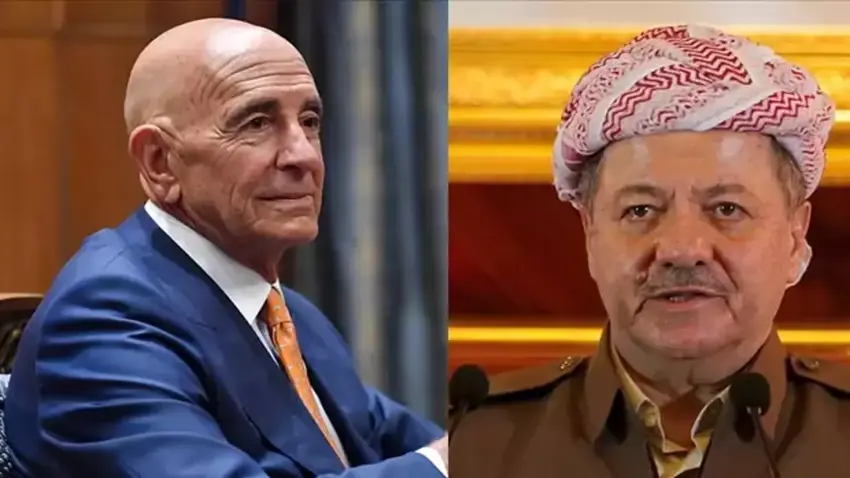 Barrack, Suriye uzlaşısındaki rolünden ötürü Başkan Barzani ile görüştü