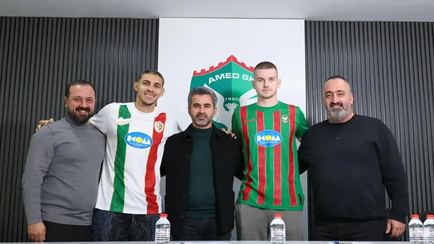 Lider Amedspor’dan çifte transfer