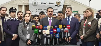 Li Hewlêrê di 10 rojan de 500 ton alîkarî û zêdetirî 1.6 mîlyar dînar ji bo Rojava hatin komkirin