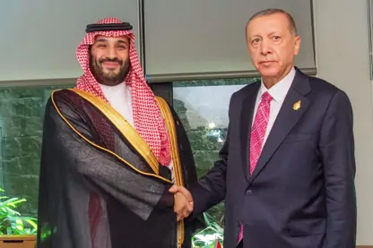 Erdogan bi Prensê Welîaht Selman re axivî