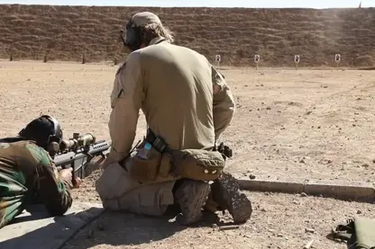 Koalisyondan,Peşmerge’ye ileri düzey keskin nişancı eğitimi