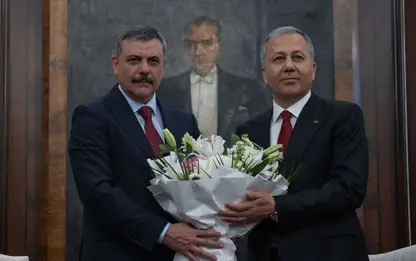 Türkiye İçişleri Bakanlığı’nda devir teslim töreni gerçekleşti 