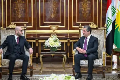 Mesrûr Barzanî bi Balyozê Ermenistanê re civiya