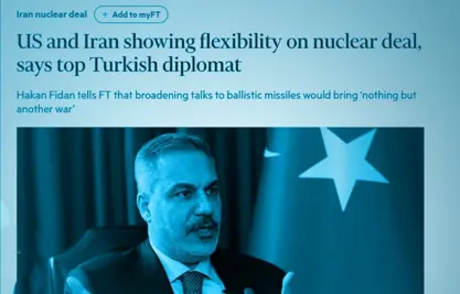  ترسی تورکەکان لە بۆردوومانکردنی ئێران هەیە