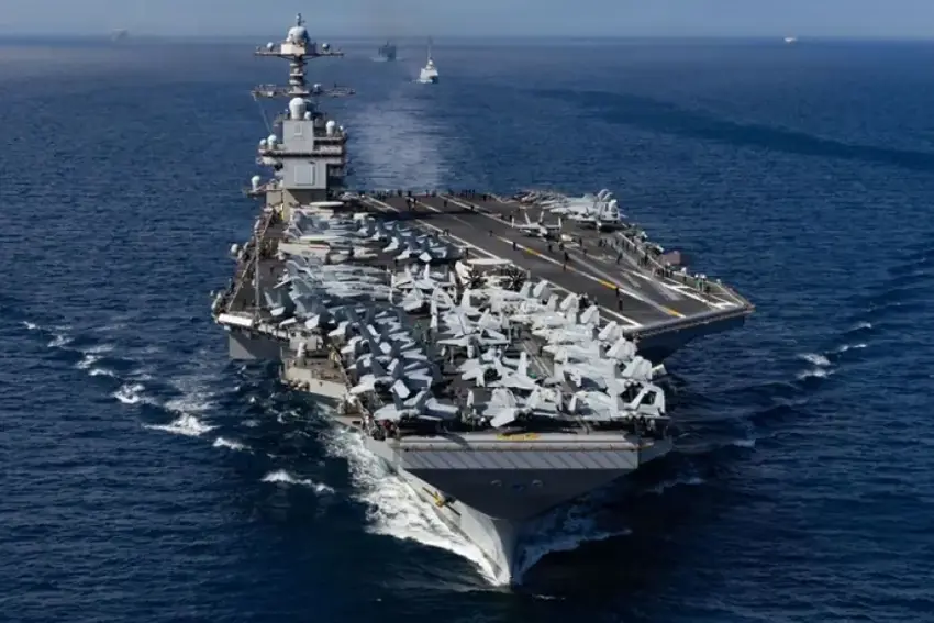 Amerîka fîloya Gerald R. Ford dê bişîne Rojhilata Navîn