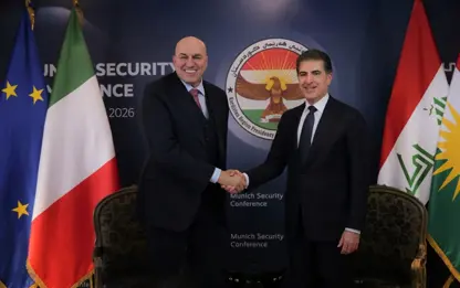 Neçirvan Barzani ile görüşen İtalya Savunma Bakanı Crosetto’dan Peşmerge’ye teşekkür etti
