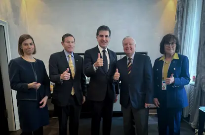 Nêçîrvan Barzanî li Munîxê bi Senator Graham û şandeya Kongreya Amerîkayê re hevdîtinek pêk anî