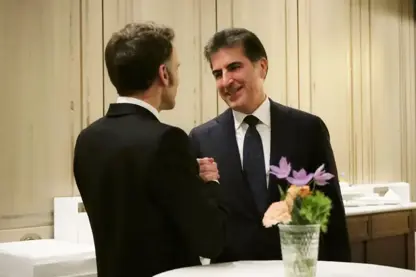 Nêçîrvan Barzanî û Macron li Munîxê civiyan: Mafên Kurdan di rojevê de bû