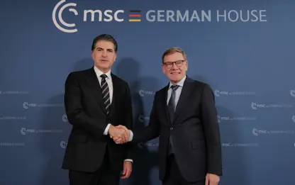 Almanya'dan Neçirvan Barzani'ye 'Rojava' teşekkürü