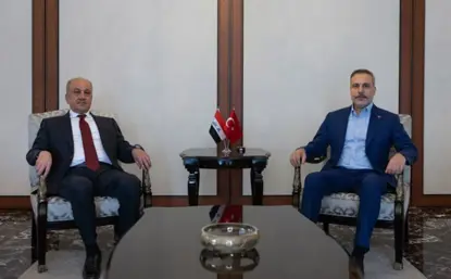 Hakan Fîdan li Enqerê bi Wezîrê Parastinê yê Iraqê Ebasî re civiya