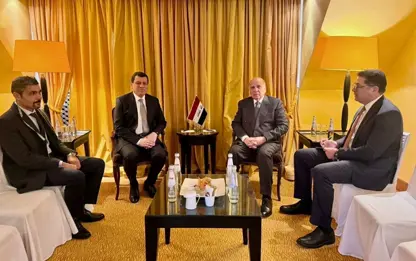 Mazlum Abdi Münih’te Fuad Hüseyin ile bir araya geldi