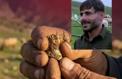 شوانێک شوێنەوارێکی دەگمەنی زێڕین لە چیای مەقلووب دەدۆزێتەوە