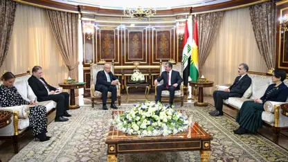 Mesrur Barzani, Macaristan Irak Büyükelçisi ile görüştü 