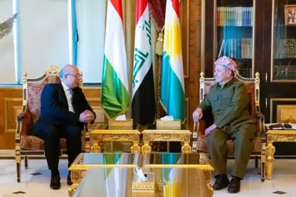 Serok Barzanî û Balyozê Macaristanê rewşa ewlehiyê û gefên DAIŞê nirxandin