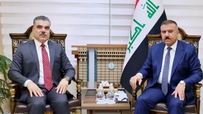 Irak İçişleri Bakanı ve Kürdistan Bölgesi Hükümeti Temsilciliği Başkanı bir araya geldi