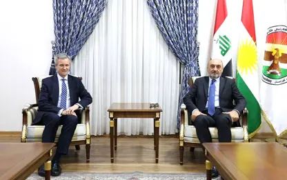 Serokê Dîwana serokatiya Herêma Kurdistanê Herîrî bi balyozê Almanya re hevdîtin kir