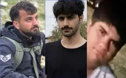 دەست بەسەركردن و ناڕوونی چارەنووسی سێ هاووڵاتی كورد