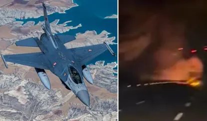 فڕۆکەیەکی شەڕکەری تورکیا تێکشکا